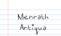Font