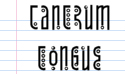 Font